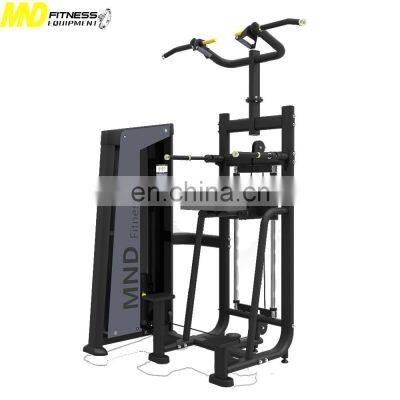 Dual China MND-FF09 Assistant Chin Up Dip Gym Club Multifunction Exercise Equipment Fitness Equipment From Dezhou Male