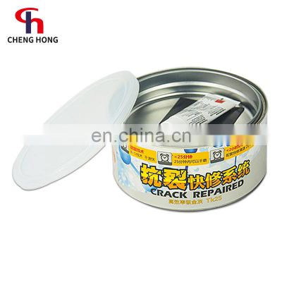 TK25 BPO car body filler light weight fast dry polyester steel putty yellow universal putty