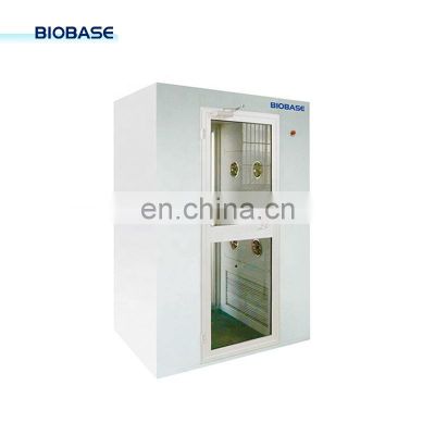 BIOBASE China Air Shower AS-1P2S Stainless Steel Air Shower Cleaning Equipment Hot Sale Air Shower Room for Lab