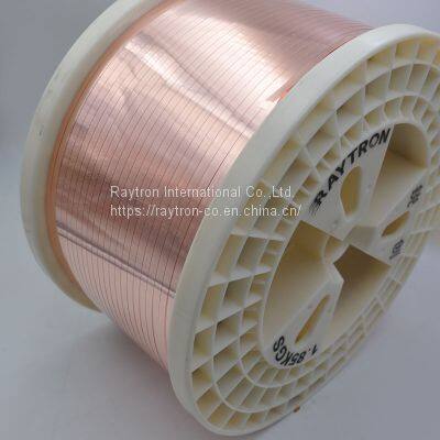 0.35*10mm Silver Plated Copper Flat Wire for Connecting Wire