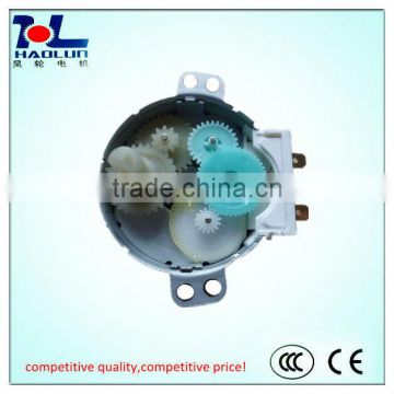 AC synchronous motor with nylon or metal shaft