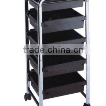 Top quality hair tool cart for salon , hair salon trolley