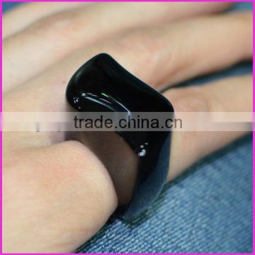 RG1041 Fashion Natural Black Agate Onyx Ring,New style Ring
