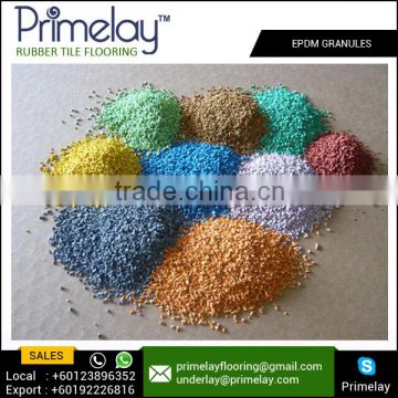 Most Selling Outdoor Playground Surfaces Colorful EPDM Granules Price
