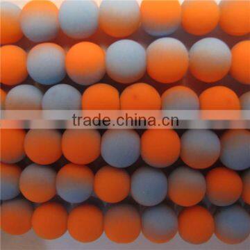 4mm round neon color beads in bulk,Glass Beads YZ067