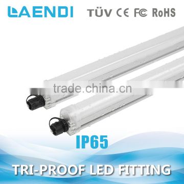 Vapour proof ip65 led tube light t8 1.2m 30w for kitchen lighting