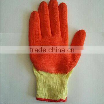 Attention! mine safety rubber glove
