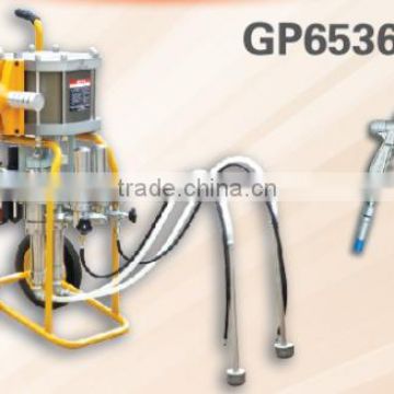 GP6536 two-component high pressure airless sprayer 65:1 7.5L/min 0.3-0.6mpa stroke100mm