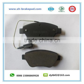 Peugeot/ Citroen/ Fiat semi metal brake pads D1616-8829/7 736 254 8