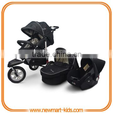 EN1888 AS/NZS2088 ASTM certificate New Design good quality baby stroller pushchair pram 3 in 1 travel system stroller