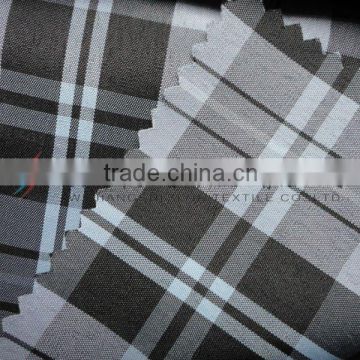 grey yarn dyed fancy checks fabric for shirt and dress