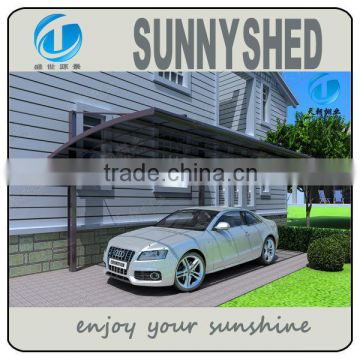 easy DIY to carport polycarbonate for car parking by no welding install