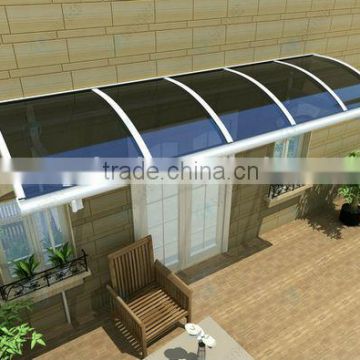 no welding easy install window canopy shelter with aluminum frame