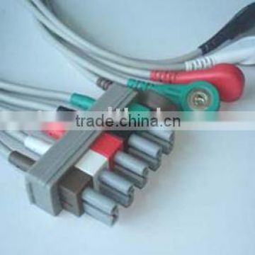 HP M1625A 5-pin ECG branch wire