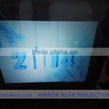 holographic transparent back screen film for touch screen advertising screen