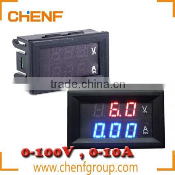 Cheaper High Quality Dual LED Digital Voltmeter Ammeter Amp Volt Meter + Current Shunt DC 100V 10A