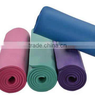 Anti-Slip eco-friendly wholesale custom print NBR yoga mat