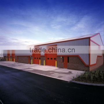 Lowest Price Fire-rated Windproof High Lift Sectional Industrial Overhead Door