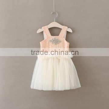 2016 newly model sexy naughty girl party wear hand made baby girl dress