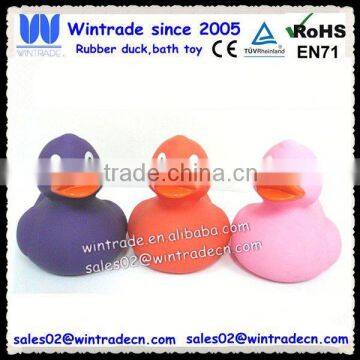7CM change color rubber kids ducks