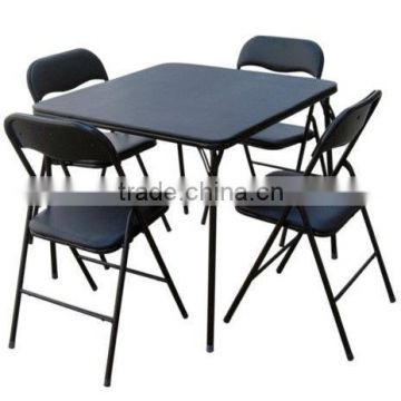 Steel PVC table and chairs
