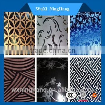 color stainless steel decorative sheet grade 317L China supplier