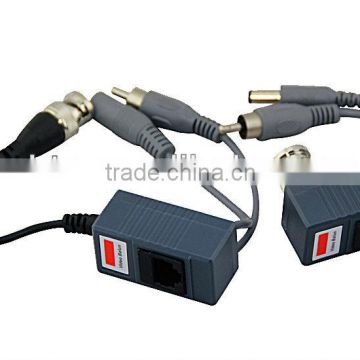 1 channel passive power video audio balun