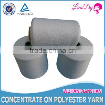 40 2 RAW WHITE 100%POLYESTER YARN FOR SEWING THREAD