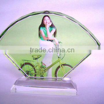 Beautiful crystal photo frame