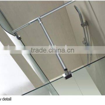 Best Price Wholesale Walk in Screen High Quality 6mm Tempered Glass Shower Screen Shower Enclosures K-296A