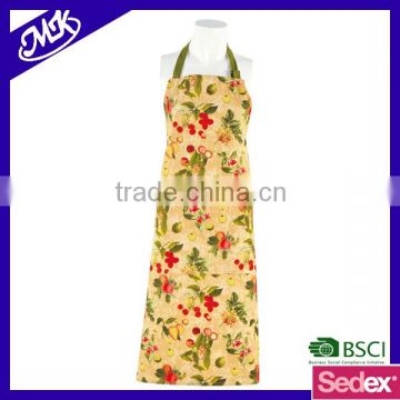 eco-friendly 100% cotton woman kitchen apron