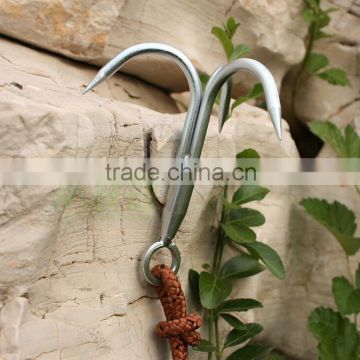 outdoor survival carabiner grappling hook
