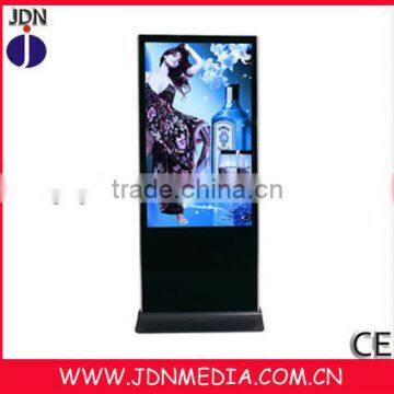 advertising media player with free standing