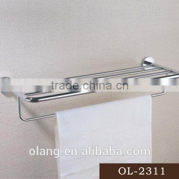 bathroom accessories decorative towel shelf round design