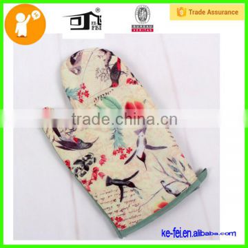 OEM acceptable magnetic kitchen cotton oven mitt