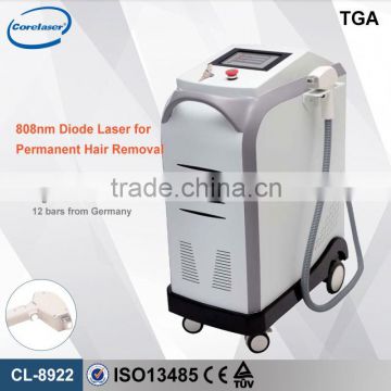 Newest diode laser hair removal CL-8922 with Germany handle laser bar diode lase for hair removal