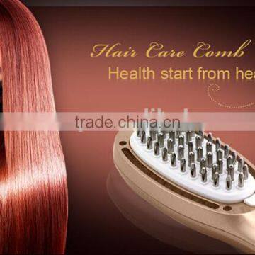 Oil hair laser LED light electric hair scalp massage comb