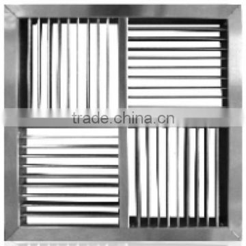 Stainless Steel 4 Way Single Deflection Grill