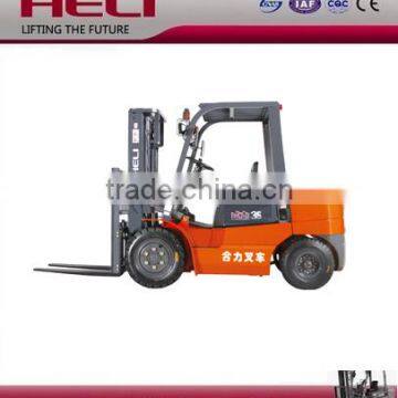 China Top1 Forklift Brand 3500kg forklift with full free mast /3500kg diesel forklift for sale in shanghai china