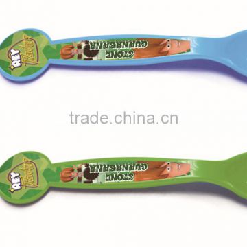 Cheap Colorful Color Changeable Plastic Yogurt Spoon Wholesale Cheap