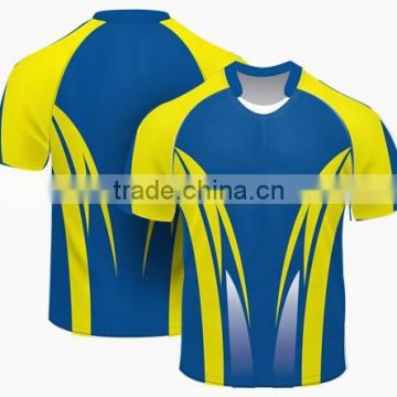 Hongen sports colorful ladies tight fit sexy rugby jersey