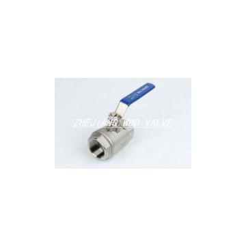 2PC Threaded ball valve (SUS, WCB)