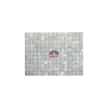 freshwater shell tile mosaic plate hotel