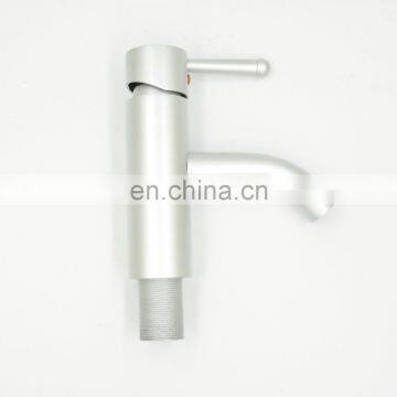 New product aluminum single handle deck down bathroom basin faucet