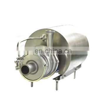 Food Grade SS316L Sanitary Stainless Steel Impeller Pump Self-Priming Pump