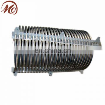China Welded Spiral Stainless Steel Cooling Coil Tube