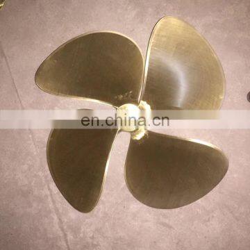 4 blade type marine cast bronze propeller