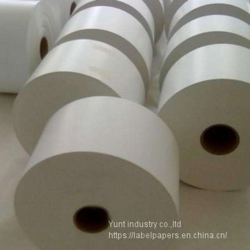 1.07*1000m master roll Semi gloss adhesive paper/Art coated adhesive paper for labels