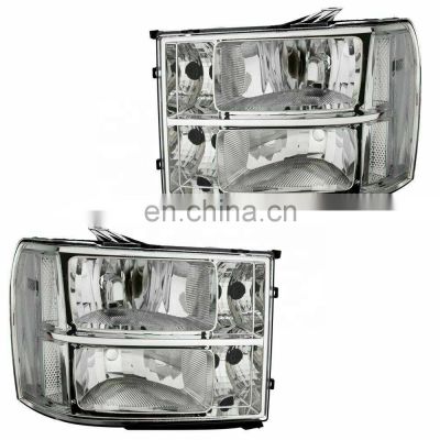 Auto Lamp Parts For GMC Sierra Denali 1500 2007Front Head Light GM2502283 / GM2503283