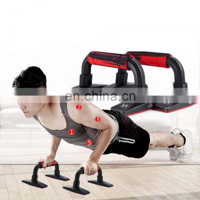 Portable Hot Selling Gymnastic Parallel Bar Free Standing Push Up Exercise Push Up Bar With Comfortable Handle